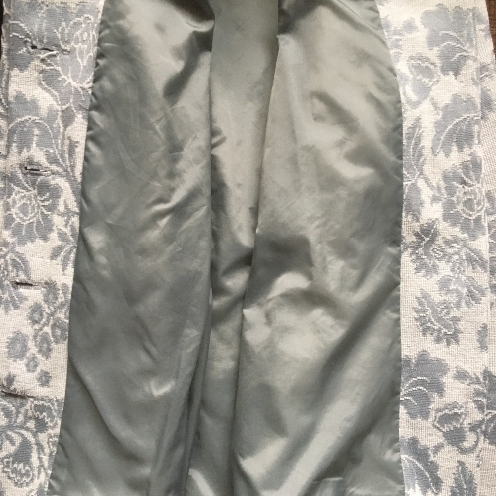 Alfred Dunner Beaded Floral Velvet Brocade Evening Jacket Women’s Size 6 Petite - Picture 5 of 8